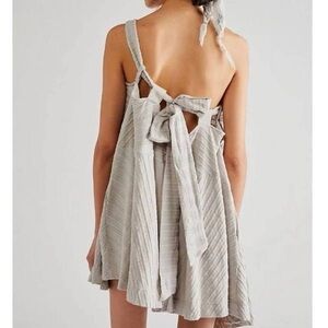 Free People Shay Convertible mini dress grey | medium